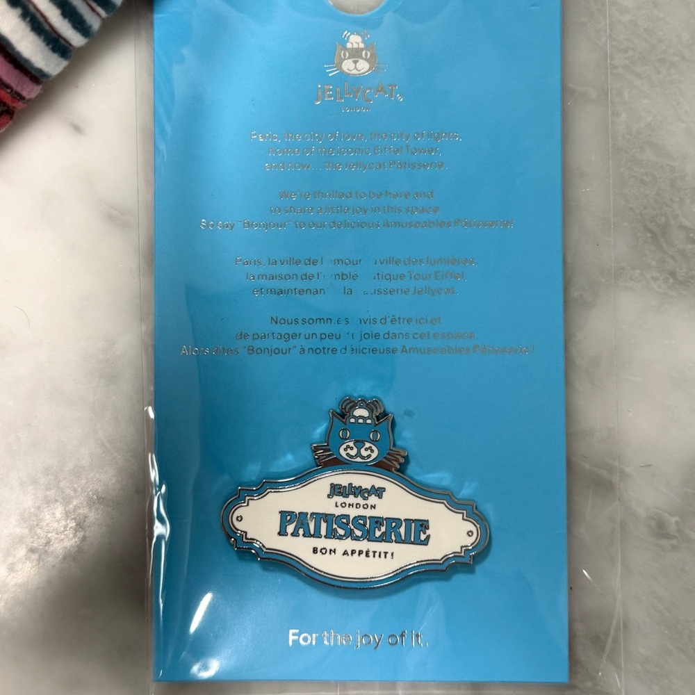 Jellycat London Patisserie Pin